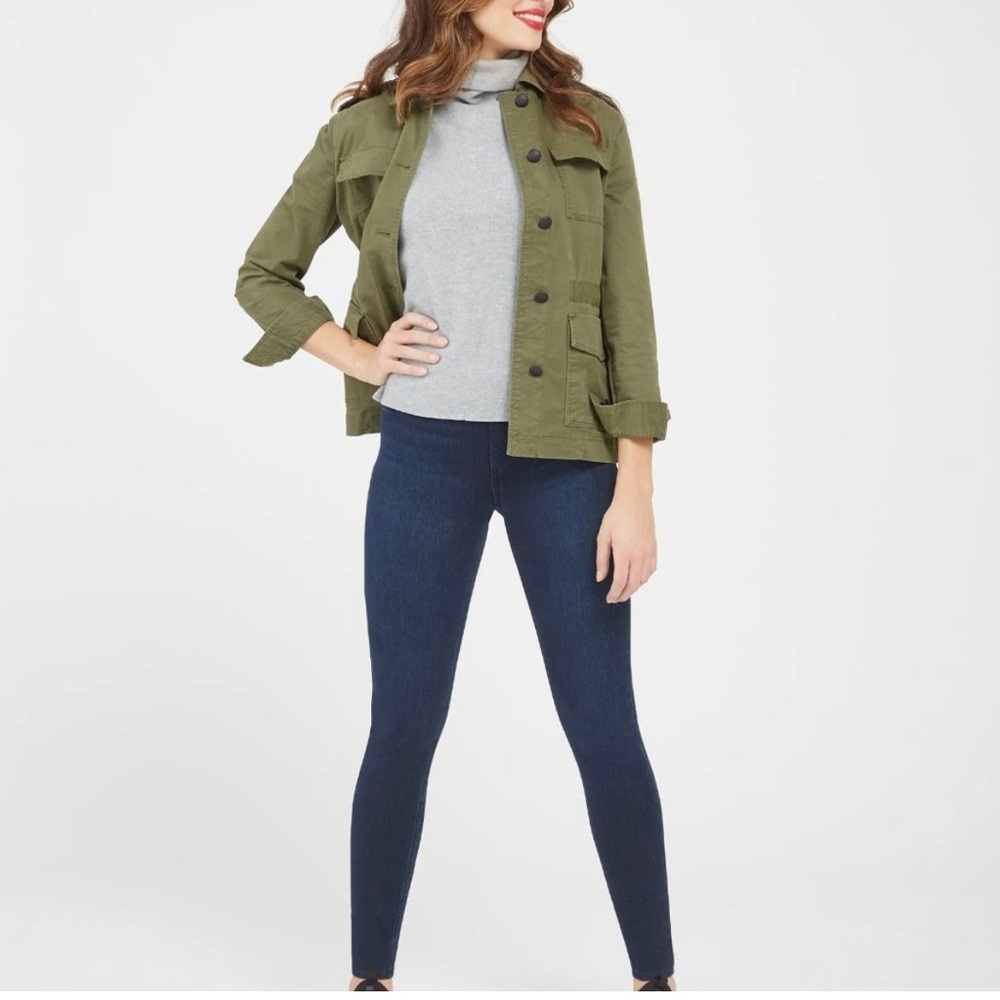 Spanx Jean-ish Leggings Large